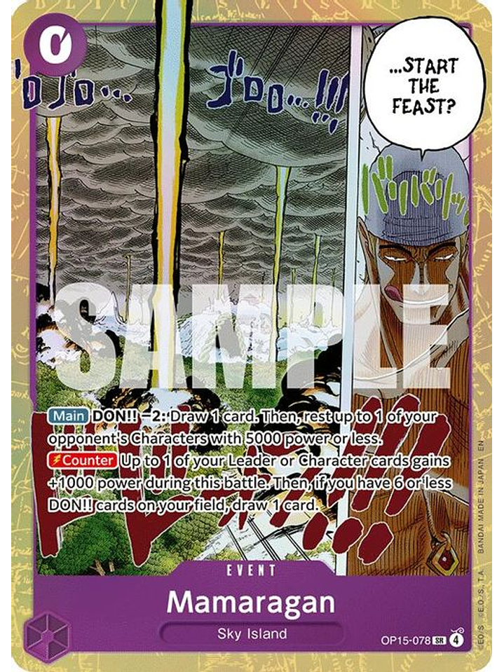 OP15-078 SR Mamaragan 1