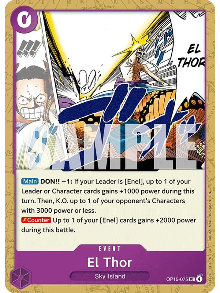 OP15-075 U El Thor 1