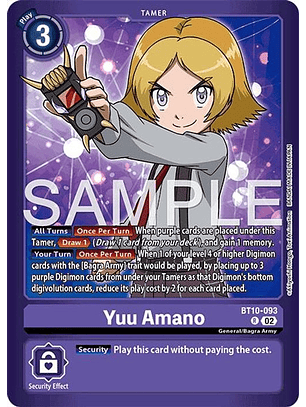 BT10-093 (Alternate Art) Yuu Amano