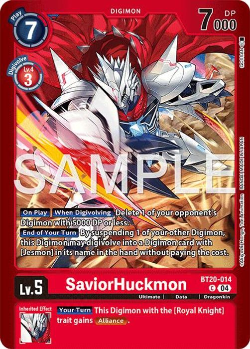 BT20-014 (Alternate Art) SaviorHuckmon