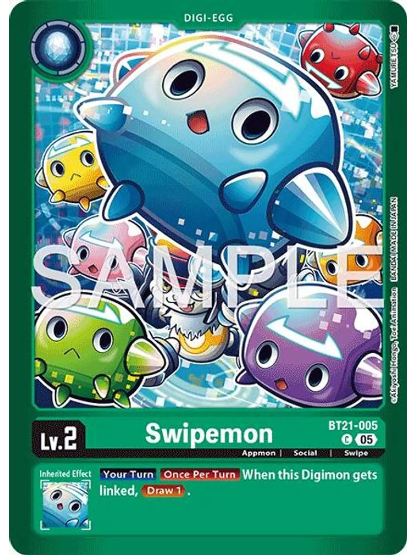 BT21-005 (Alternate Art) Swipemon 1