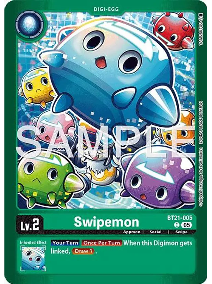 BT21-005 (Alternate Art) Swipemon 1