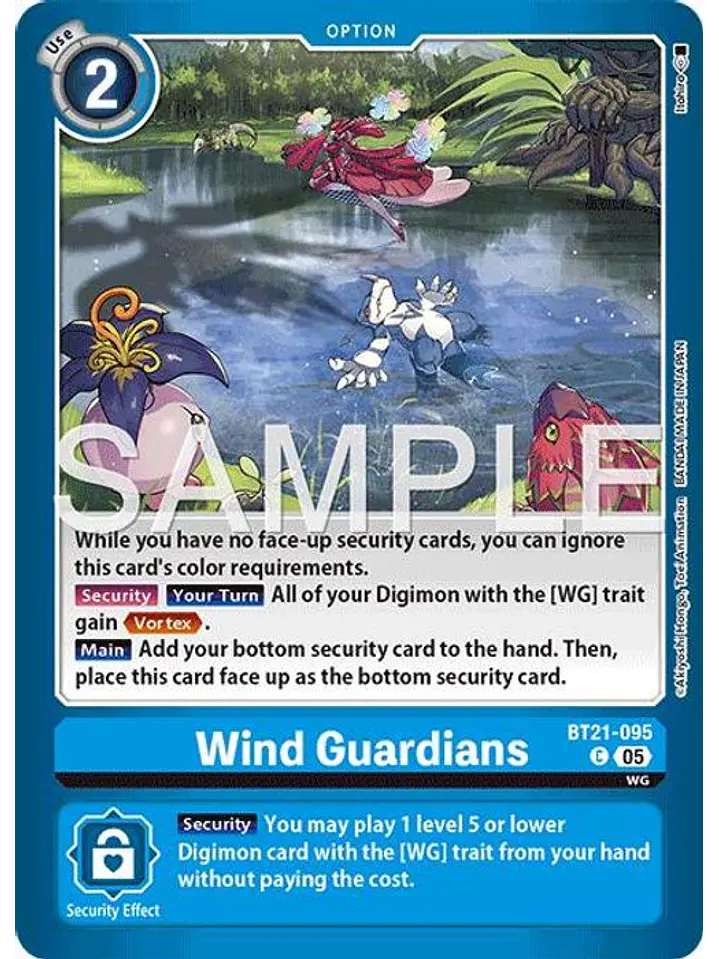 BT21-095 (Alternate Art) Wind Guardians 1