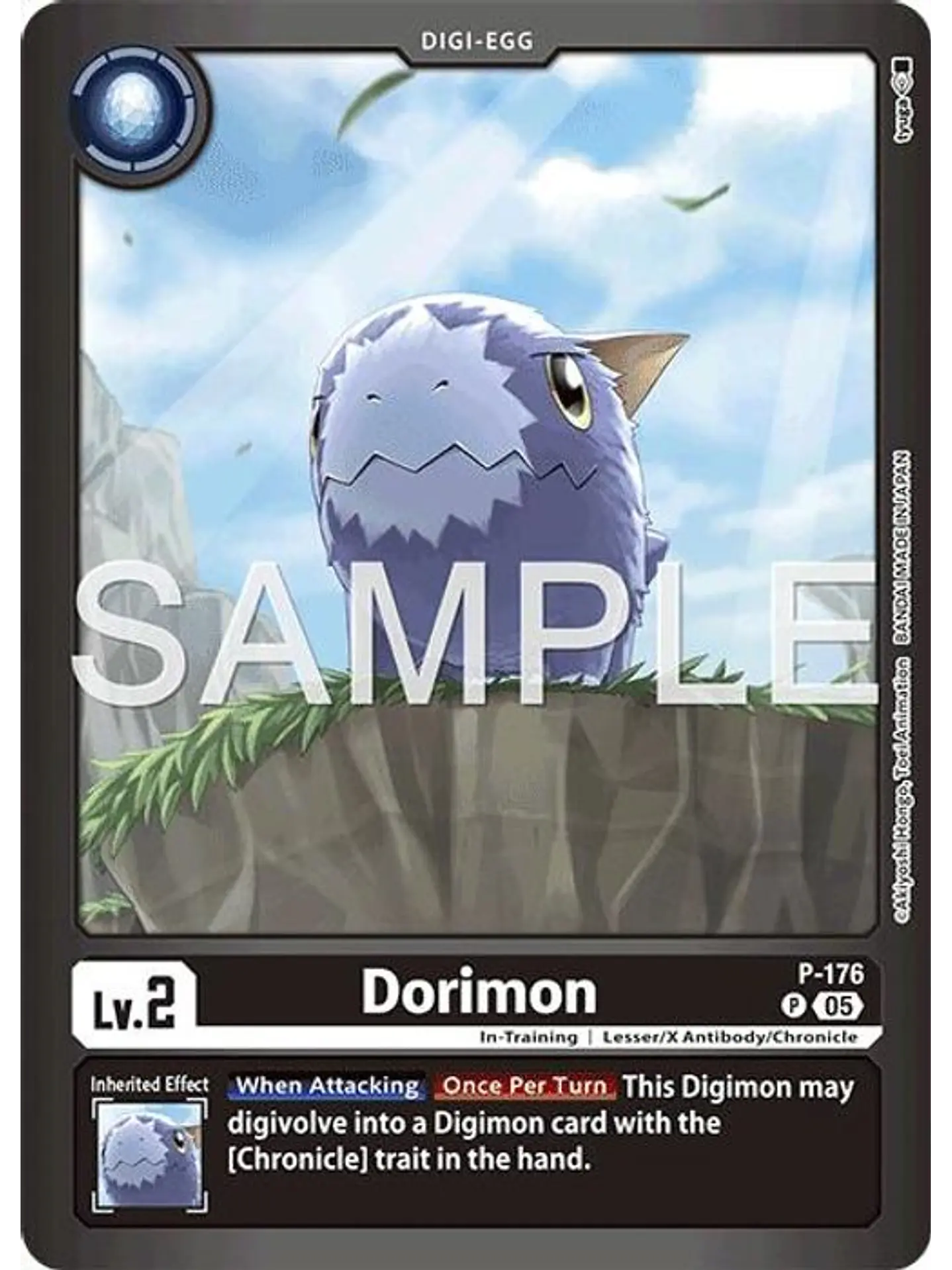 P-176 (Alternate Art) Dorimon 1