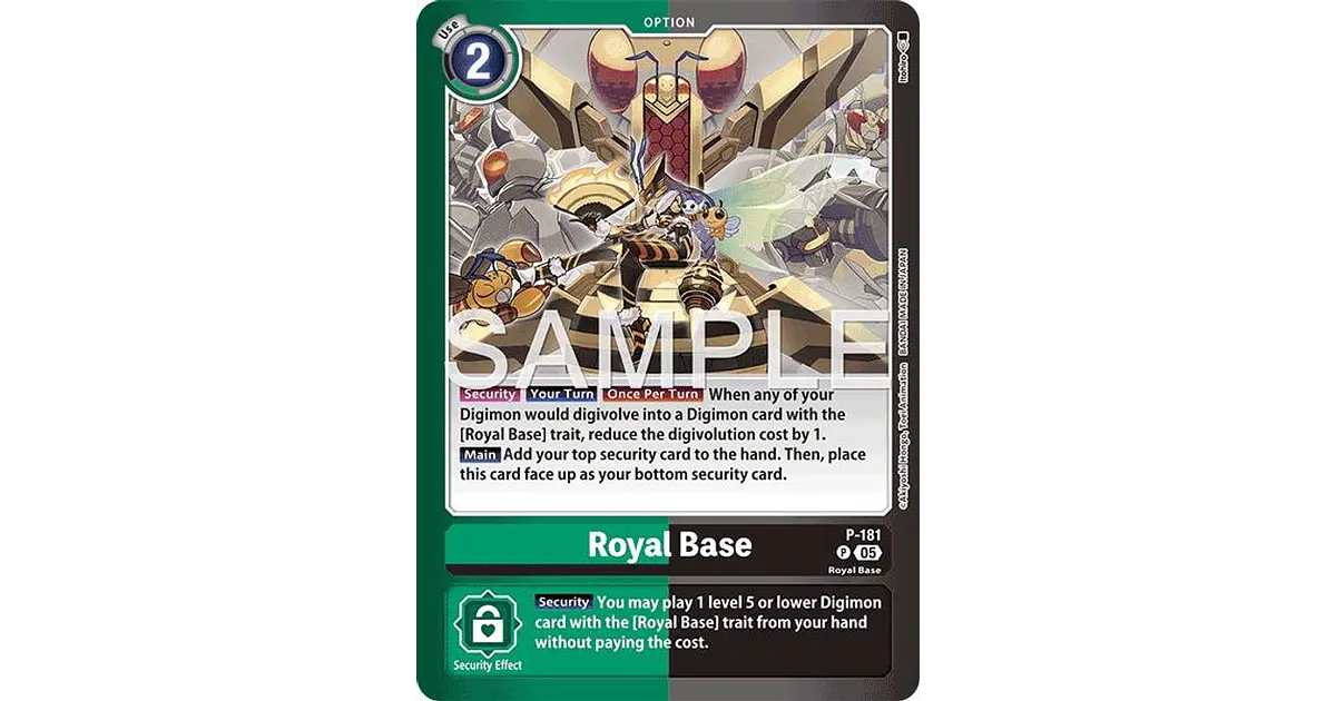 P-181 (Alternate Art) Royal Base