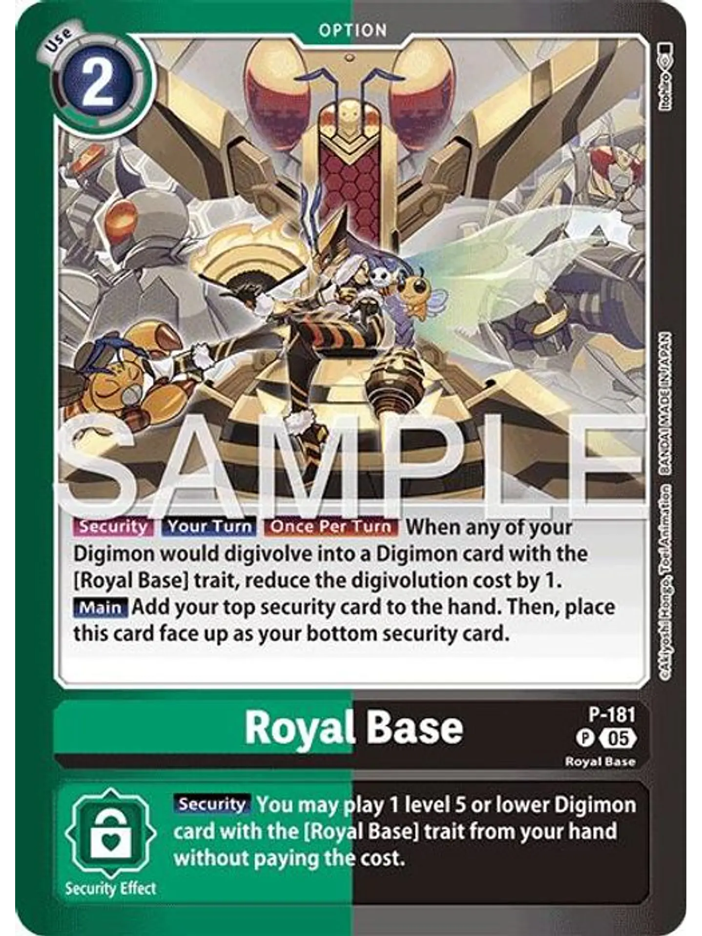 P-181 (Alternate Art) Royal Base 1