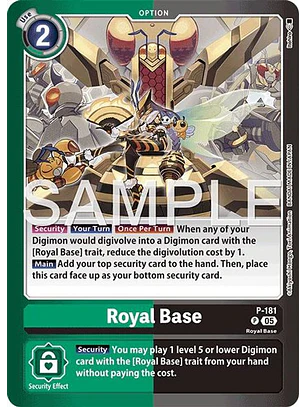 P-181 (Alternate Art) Royal Base