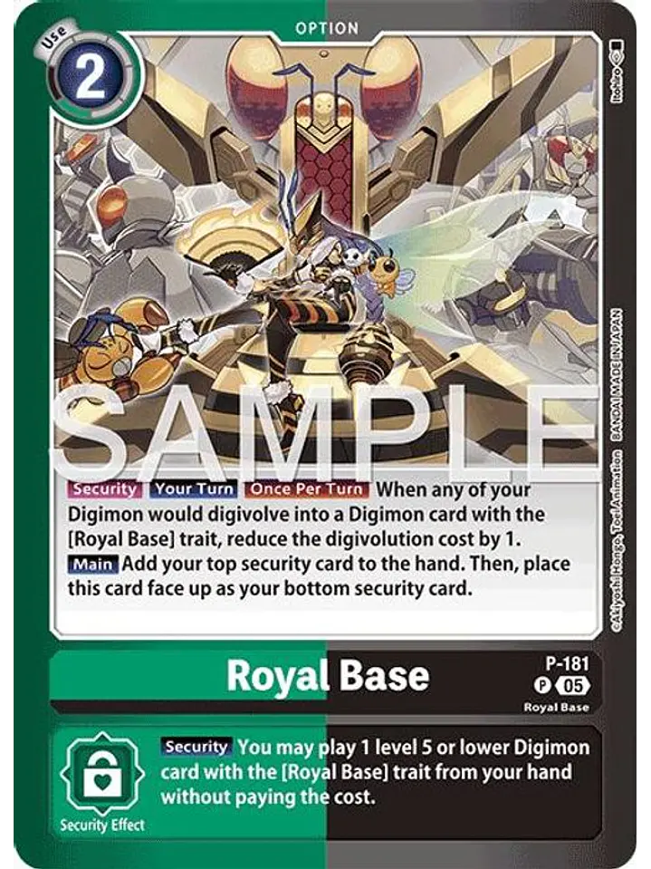 P-181 (Alternate Art) Royal Base 1