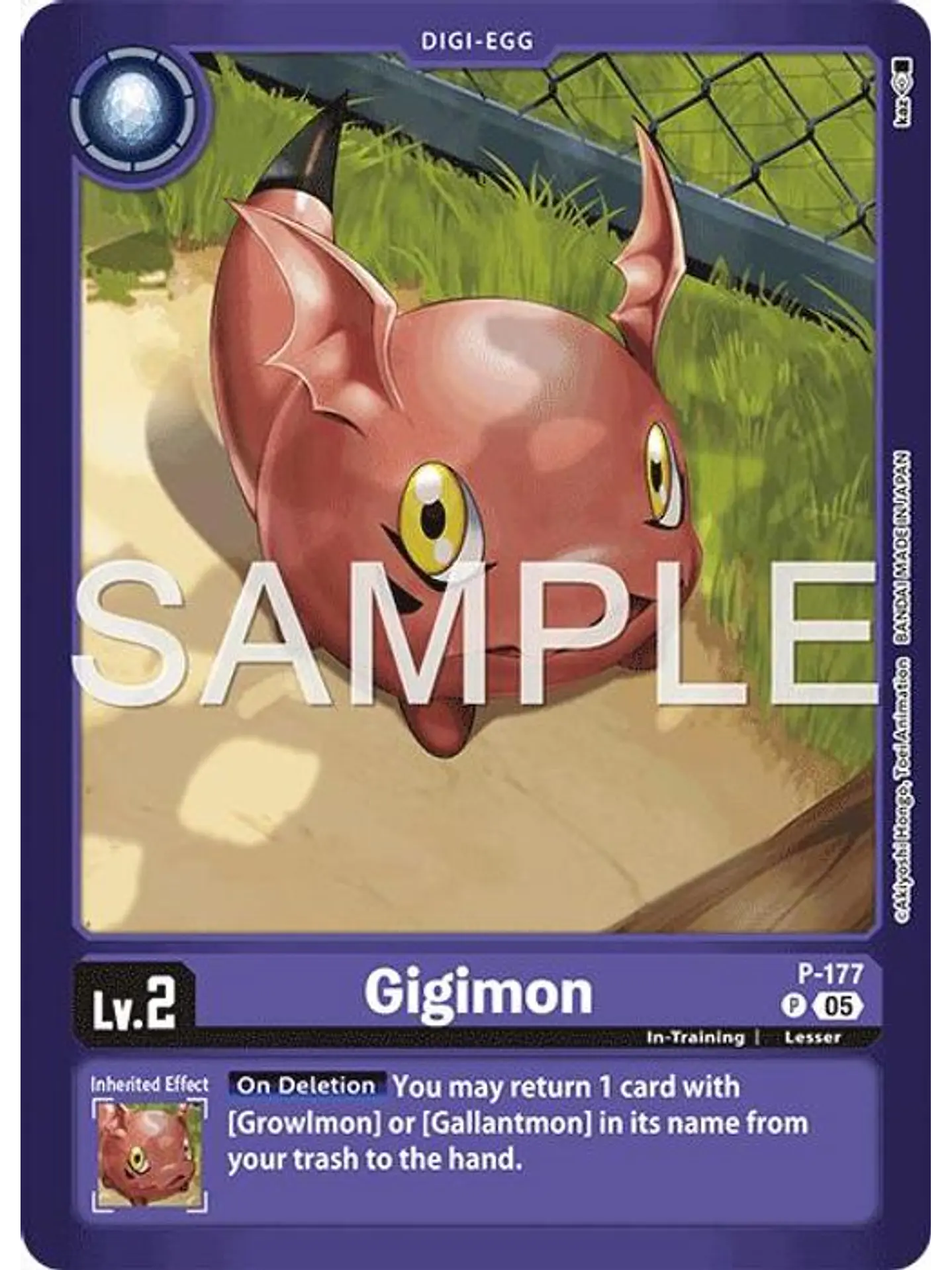 P-177 (Alternate Art) Gigimon 1