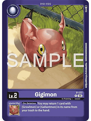P-177 (Alternate Art) Gigimon