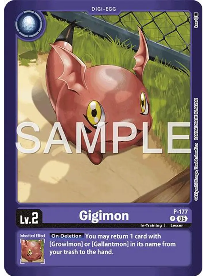 P-177 (Alternate Art) Gigimon 1
