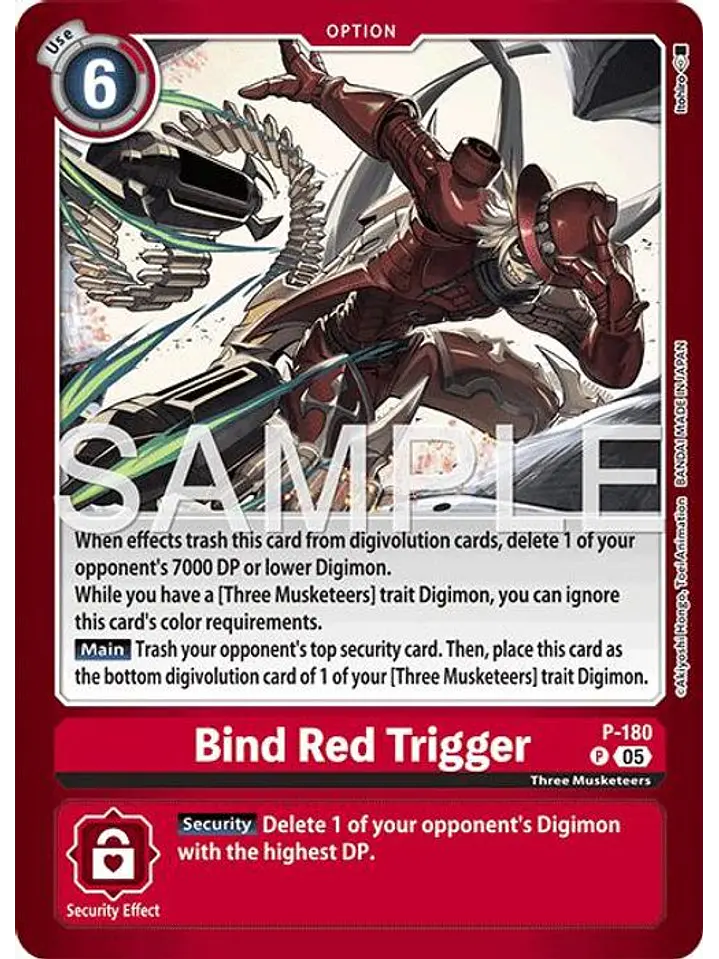P-180 (Alternate Art) Bind Red Trigger 1