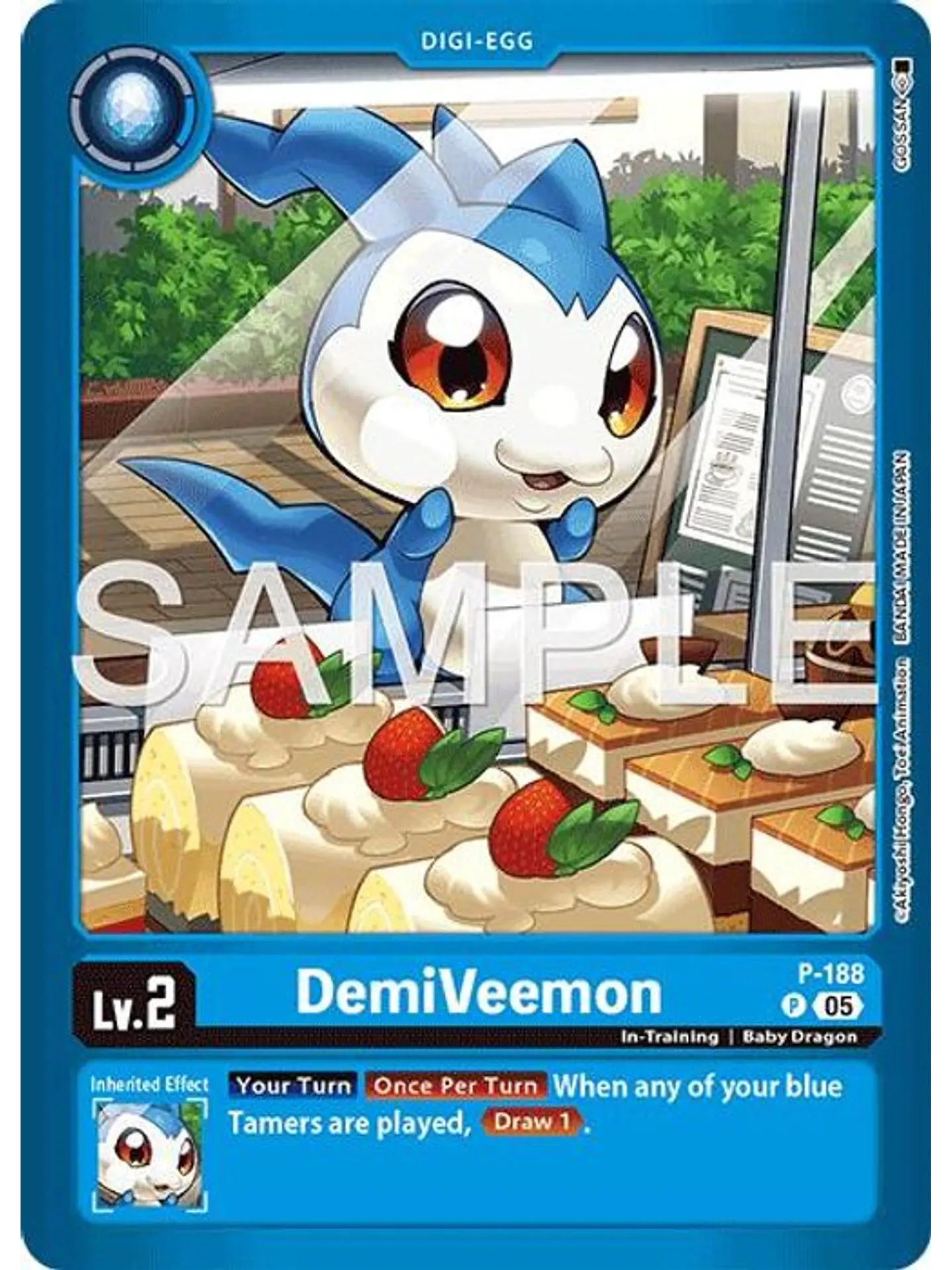 P-188 (Alternate Art) DemiVeemon 1