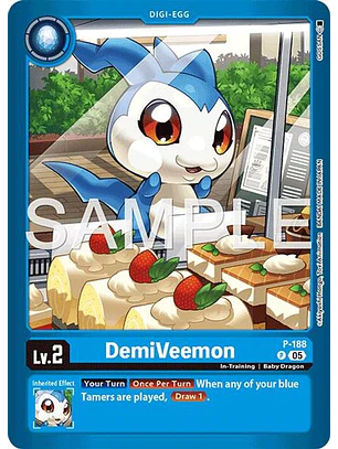 P-188 (Alternate Art) DemiVeemon