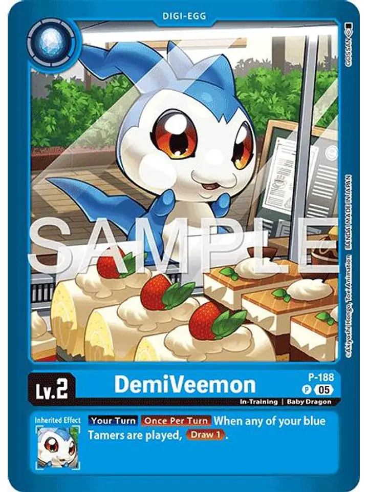 P-188 (Alternate Art) DemiVeemon 1
