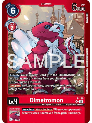 P-189 (Alternate Art) Dimetromon - P-189