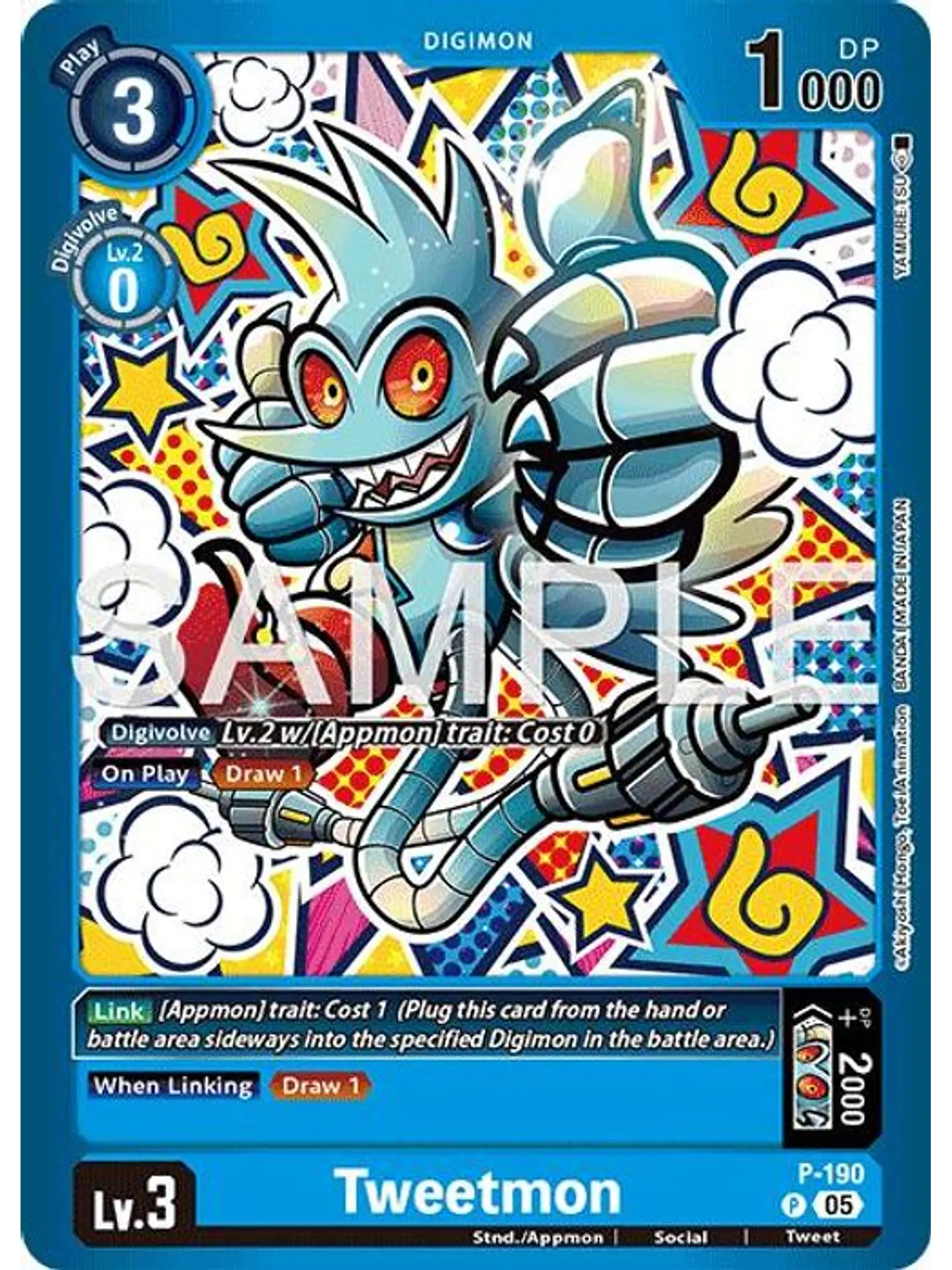 P-190 (Alternate Art) PTweetmon 1