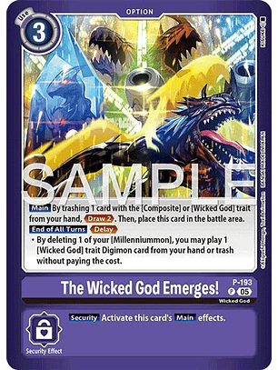 P-193 (Alternate Art) The Wicked God Emerges!