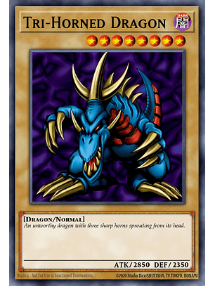 Tri-Horned Dragon - RA05-EN001 - Super Rare 1st Edition
