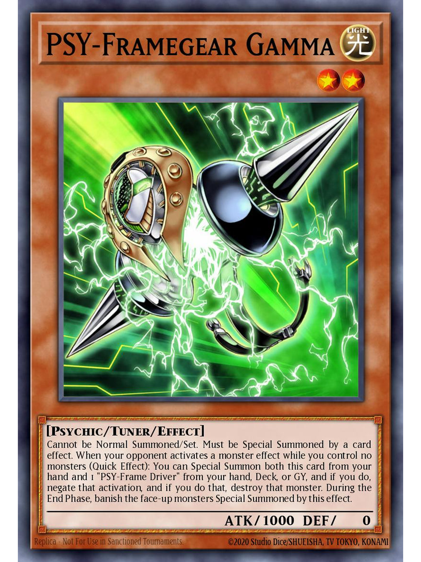 PSY-Framegear Gamma - RA05-EN006 - Super Rare 1st Edition 1