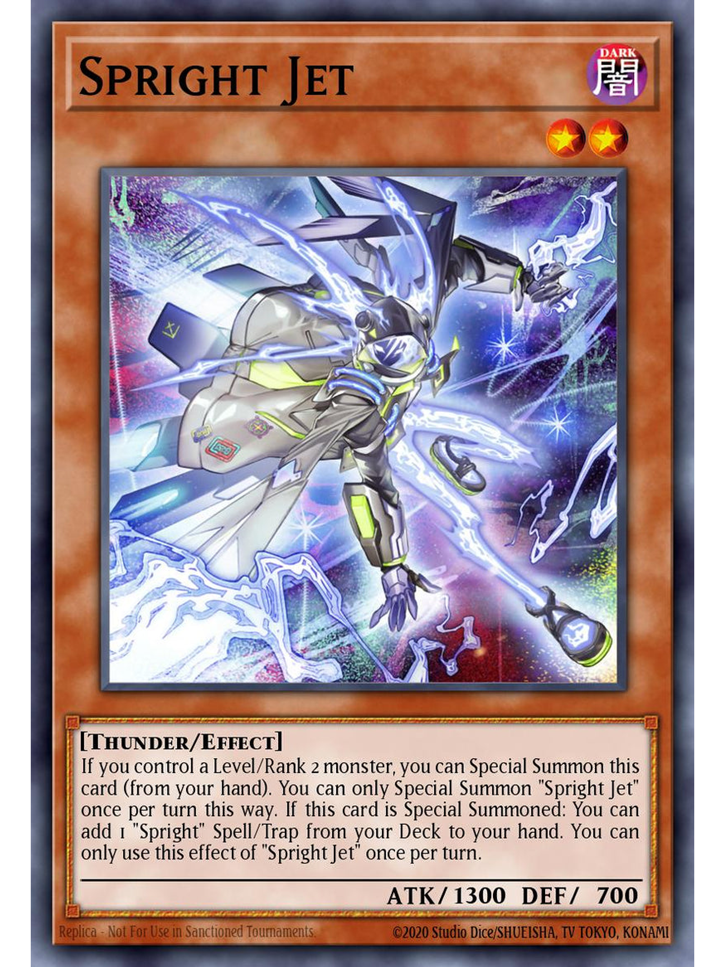 Spright Jet - RA05-EN022 - Super Rare 1st Edition 1