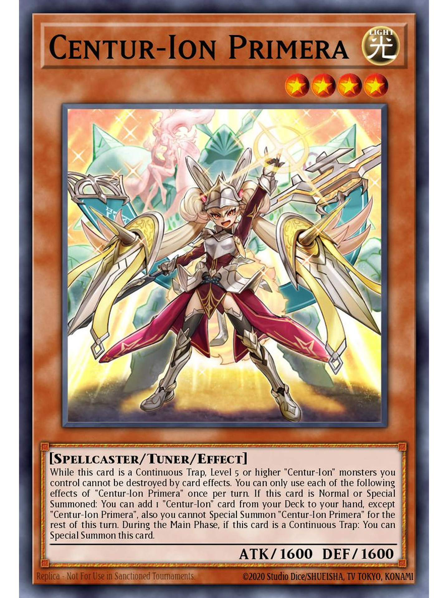 Centur-Ion Primera - RA05-EN030 - Super Rare 1st Edition 1