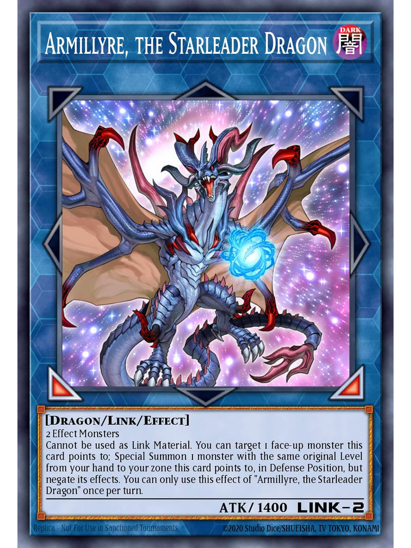 Armillyre, the Starleader Dragon - RA05-EN055 - Super Rare 1st Edition 1