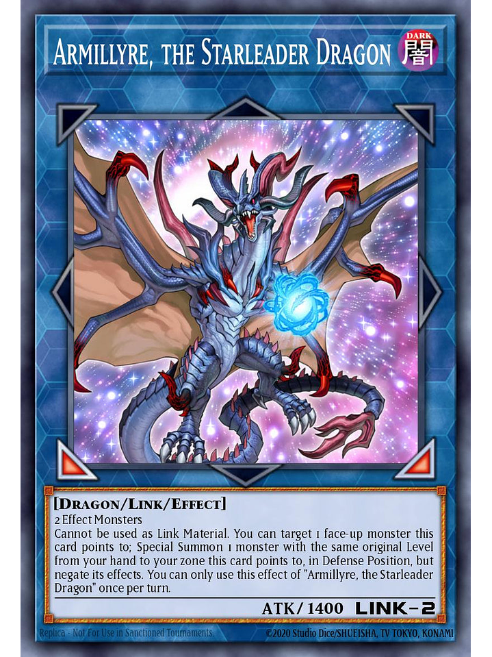 Armillyre, the Starleader Dragon - RA05-EN055 - Super Rare 1st Edition 1