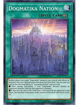 Dogmatika Nation - RA05-EN066 - Super Rare 1st Edition