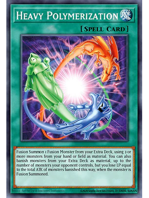 Heavy Polymerization - RA05-EN071 - Super Rare 1st Edition