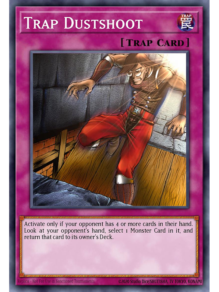 Trap Dustshoot - RA05-EN077 - Super Rare 1st Edition 1
