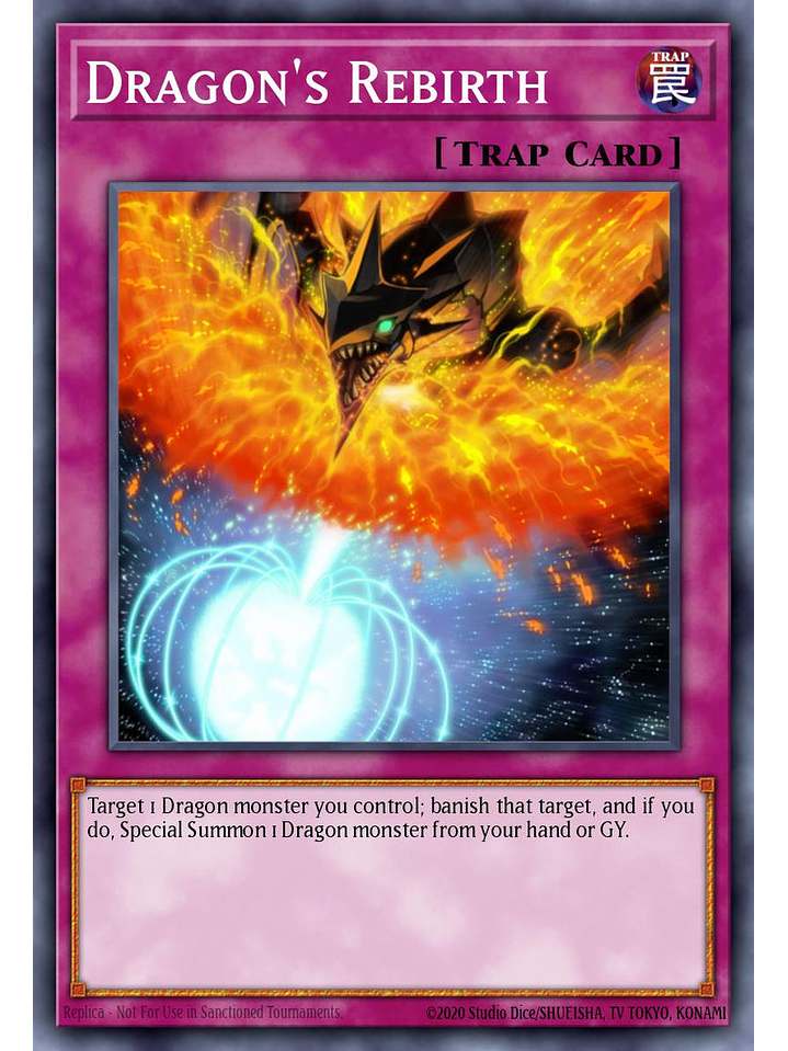 Dragon's Rebirth - RA05-EN078 - Super Rare 1st Edition 1