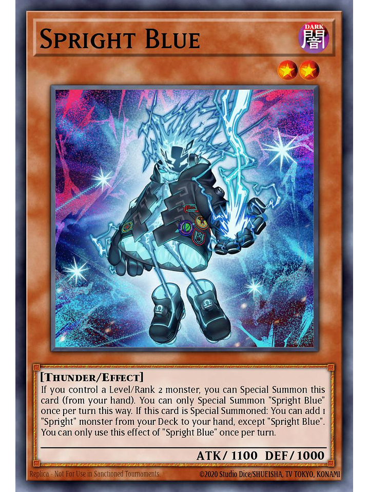 Spright Blue - RA05-EN021 - Ultra Rare 1st Edition 1