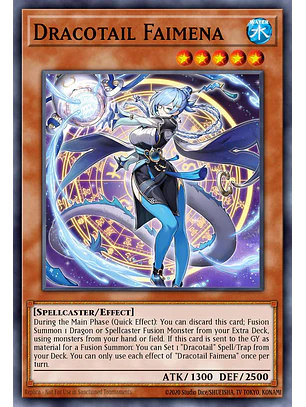 Dracotail Faimena - RA05-EN035 - Ultra Rare 1st Edition
