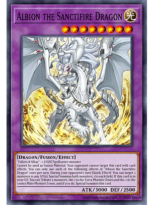 Albion the Sanctifire Dragon - RA05-EN037 - Ultra Rare 1st Edition