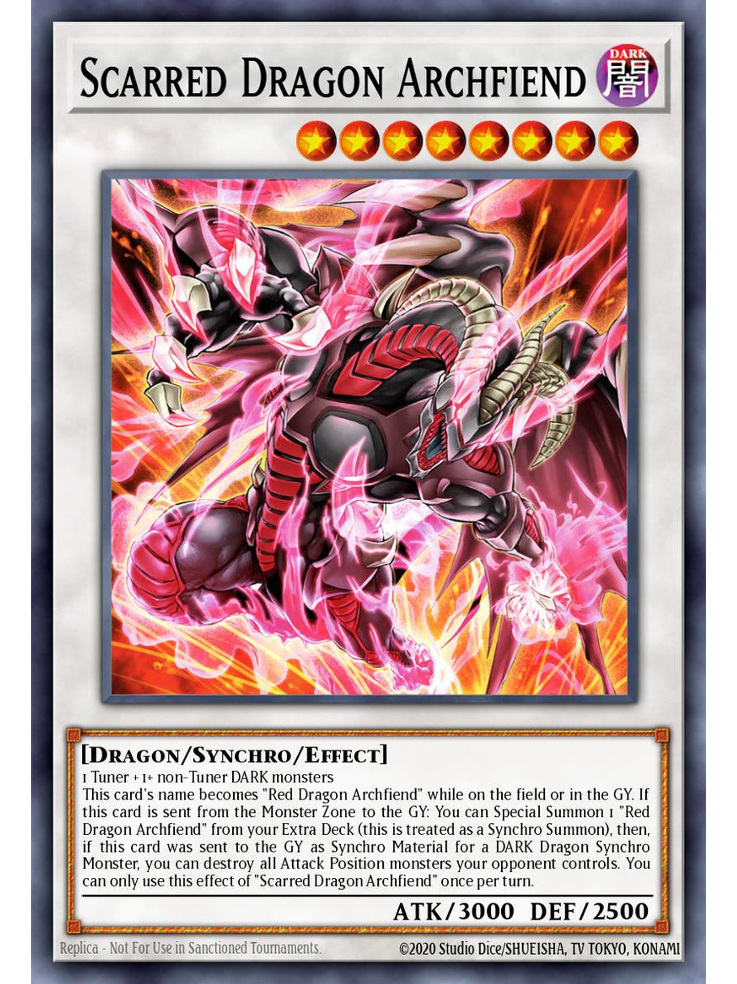 Scarred Dragon Archfiend - RA05-EN044 - Ultra Rare 1st Edition 1