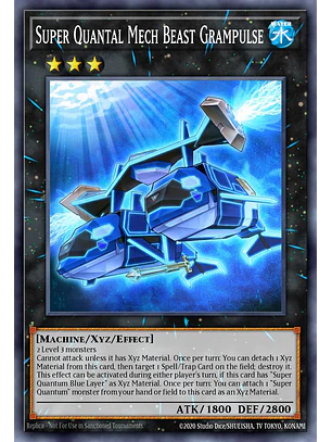 Super Quantal Mech Beast Grampulse - RA05-EN048 - Ultra Rare 1st Edition