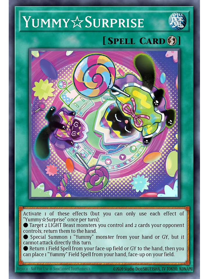 Yummy☆Surprise - RA05-EN074 - Ultra Rare 1st Edition 1