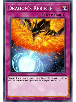 Dragon's Rebirth - RA05-EN078 - Ultra Rare 1st Edition