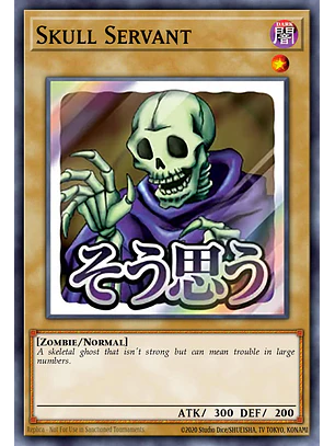 Skull Servant - RA05-EN087 - Ultra Rare 1st Edition