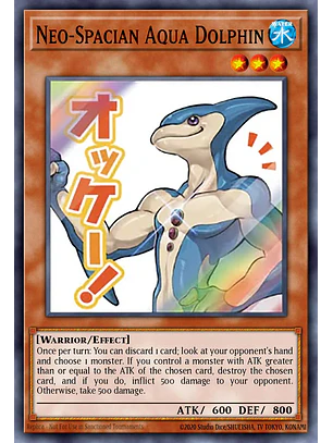 Neo-Spacian Aqua Dolphin - RA05-EN088 - Ultra Rare 1st Edition
