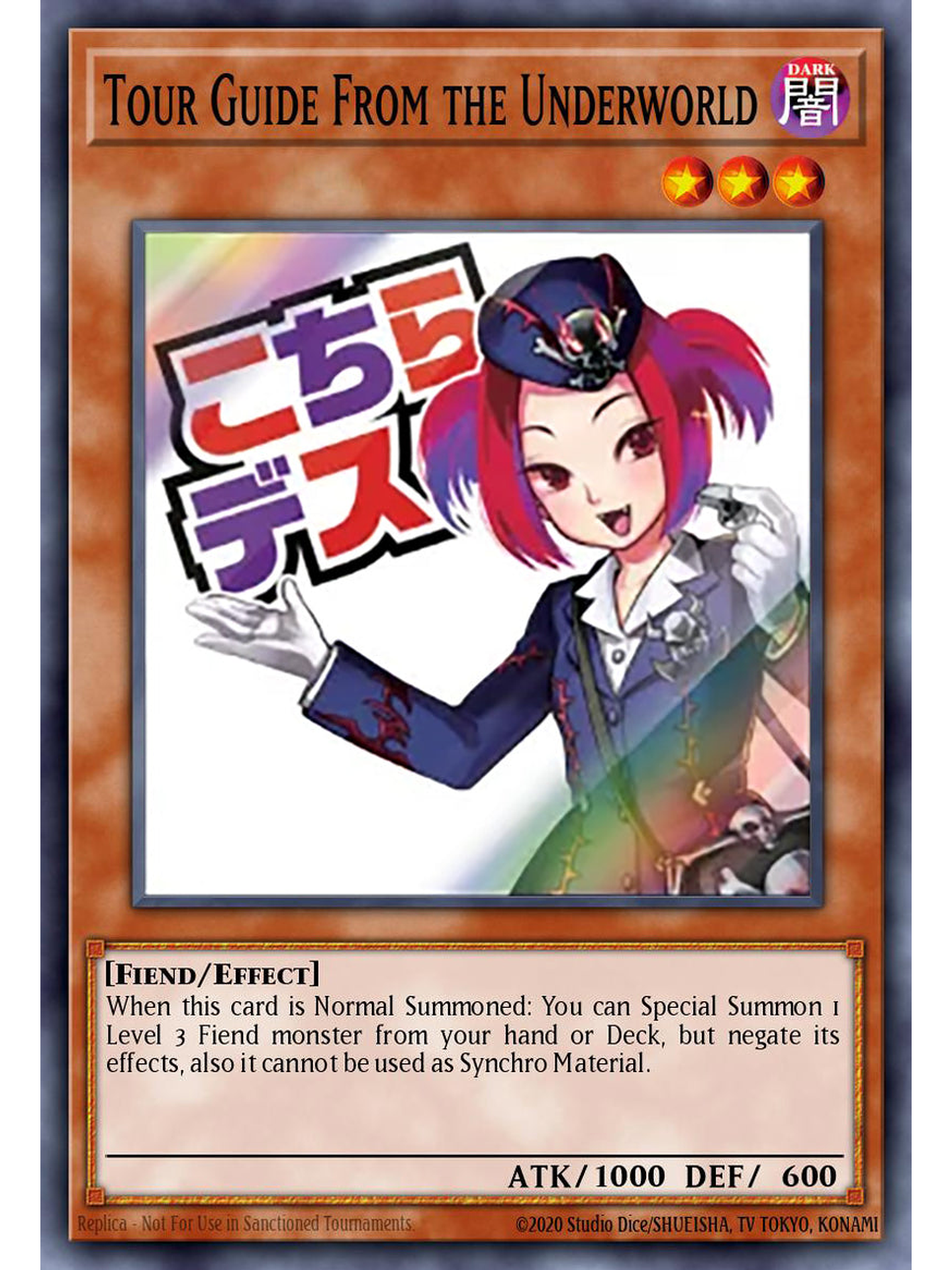 Tour Guide From the Underworld - RA05-EN090 - Ultra Rare 1st Edition 1