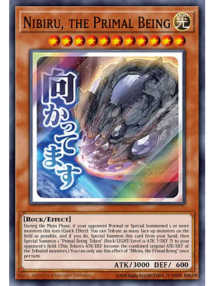 Nibiru, the Primal Being - RA05-EN094 - Ultra Rare 1st Edition