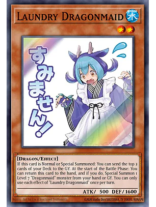 Laundry Dragonmaid - RA05-EN095 - Ultra Rare 1st Edition