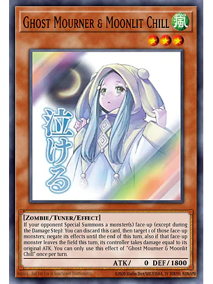 Ghost Mourner & Moonlit Chill - RA05-EN096 - Ultra Rare 1st Edition