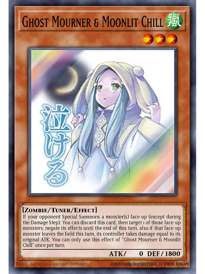 Ghost Mourner & Moonlit Chill - RA05-EN096 - Ultra Rare 1st Edition 1