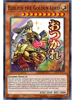 Eldlich the Golden Lord - RA05-EN097 - Ultra Rare 1st Edition