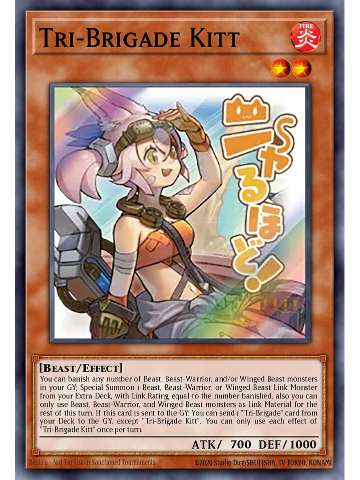 Tri-Brigade Kitt - RA05-EN098 - Ultra Rare 1st Edition 1