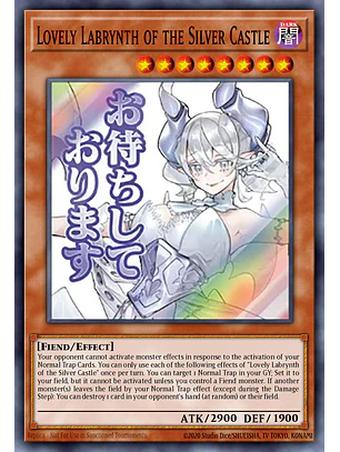 Lovely Labrynth of the Silver Castle - RA05-EN099 - Ultra Rare 1st Edition