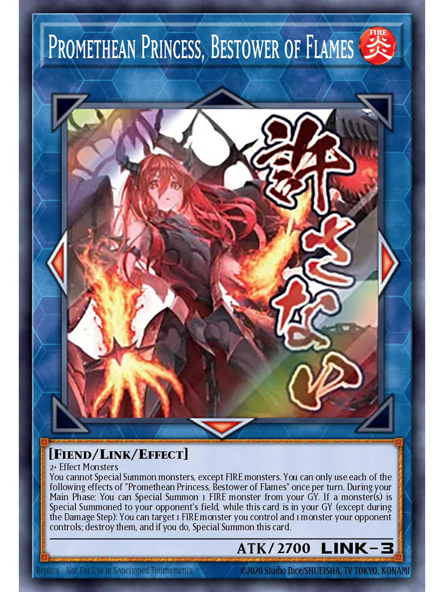 Promethean Princess, Bestower of Flames - RA05-EN107 - Ultra Rare 1st Edition 1